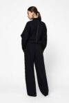 Pantaloni gamba larga dettaglio zip Dixie