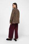 Pantaloni ampi con risvolto cucito Dixie