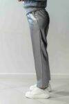 Pantaloni in ecopelle con elastico B (1)