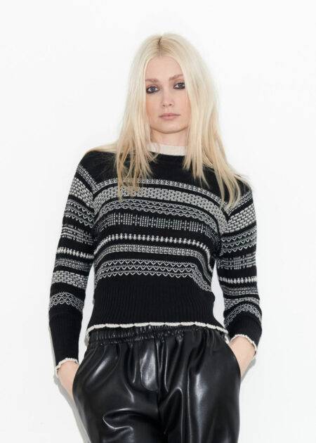 Paricollo jacquard etnico B.Yu