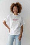 T shirt girocollo con scritta Imperial (1)