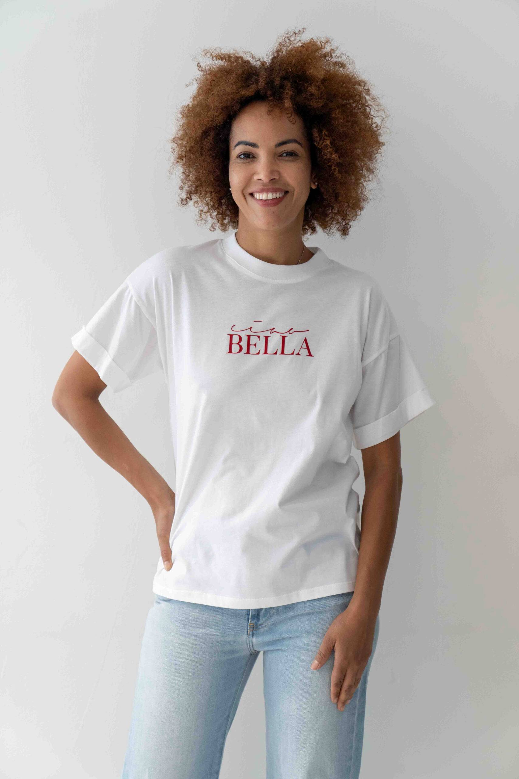 T shirt girocollo con scritta Imperial (1) T shirt girocollo con scritta Imperial (1)