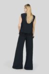 Top con fondo piume Caractére