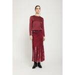 Blusa girocollo in viscosa Otto d’Ame