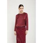Blusa girocollo in viscosa Otto d’Ame