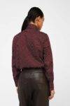 Camicia microstampa con cravatta Dixie