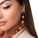 Orecchini balls in acrilico Mya Accessories1