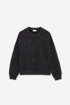 Felpa in cotone con strass Otto d’Ame