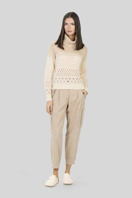 Pantaloni cargo in gabardina Caractére
