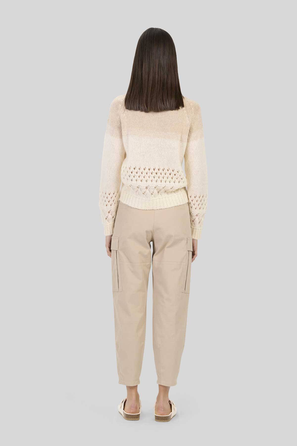 Pantaloni cargo in gabardina Caractére1 Pantaloni cargo in gabardina Caractére1