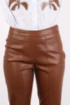 Pantaloni stretti in ecopelle Jijil