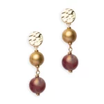 Orecchini balls in acrilico Mya Accessories1