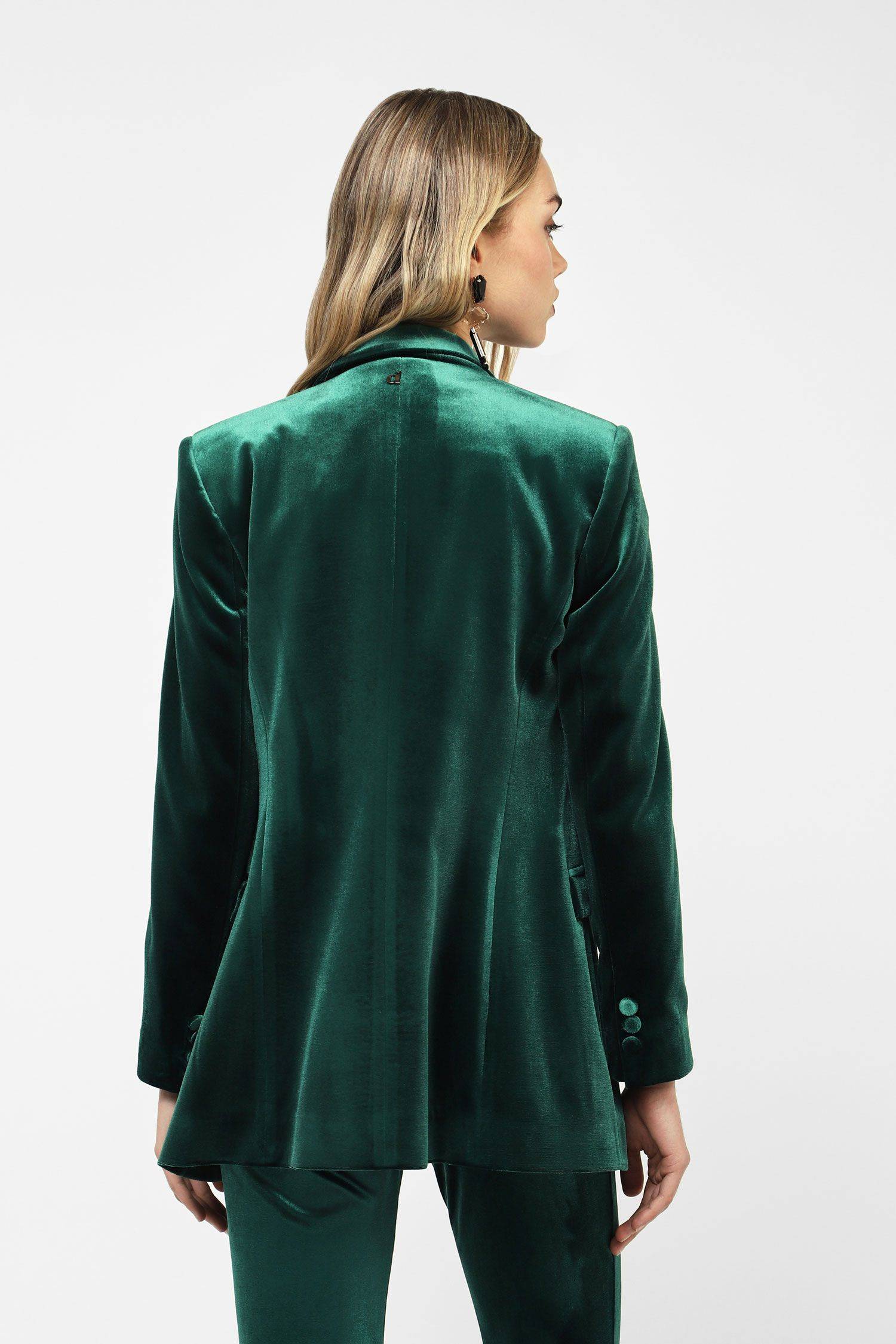 Blazer doppiopetto effetto velluto Dixie 0 Blazer doppiopetto effetto velluto Dixie 0