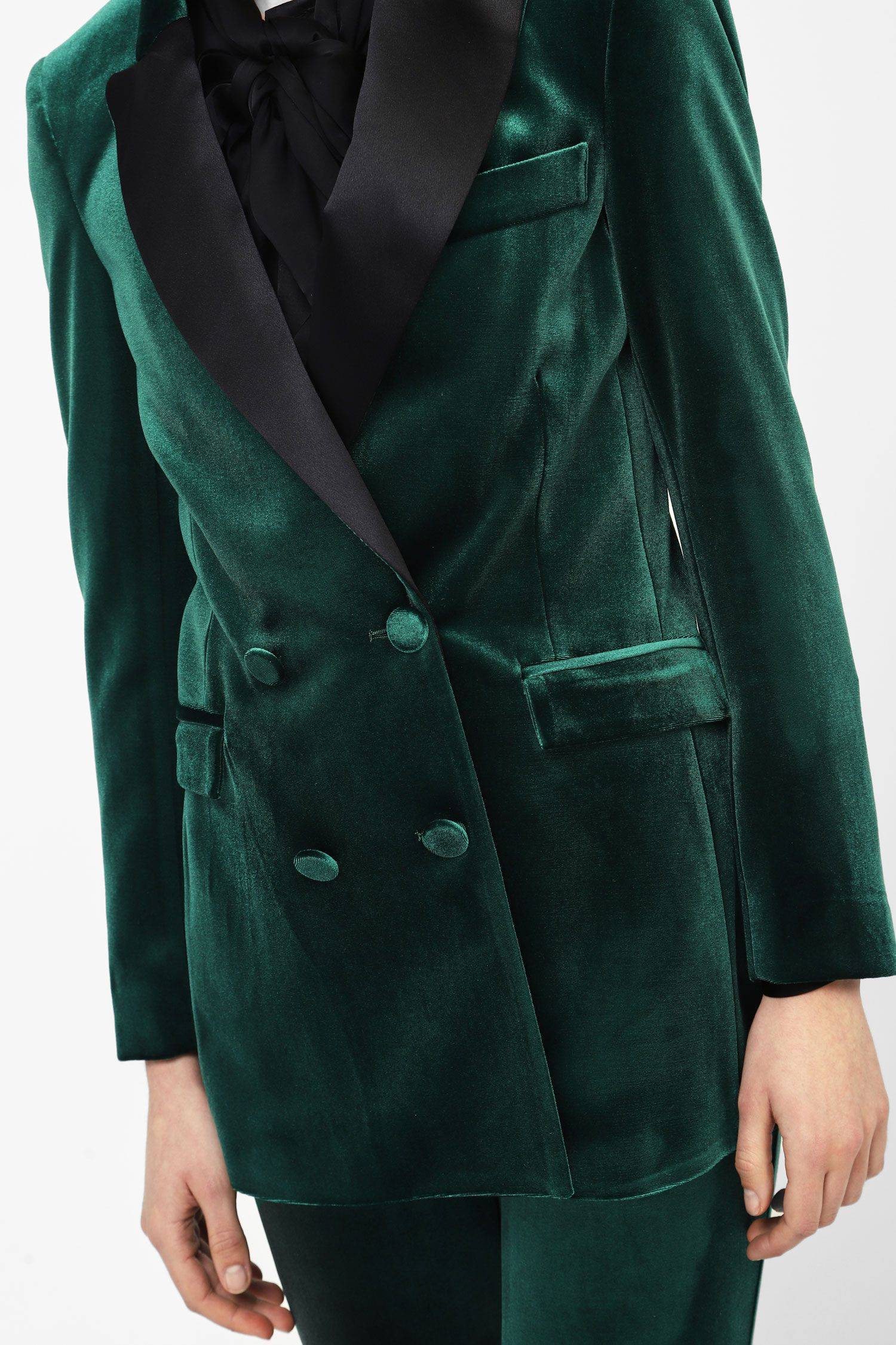 Blazer doppiopetto effetto velluto Dixie 1 Blazer doppiopetto effetto velluto Dixie 1