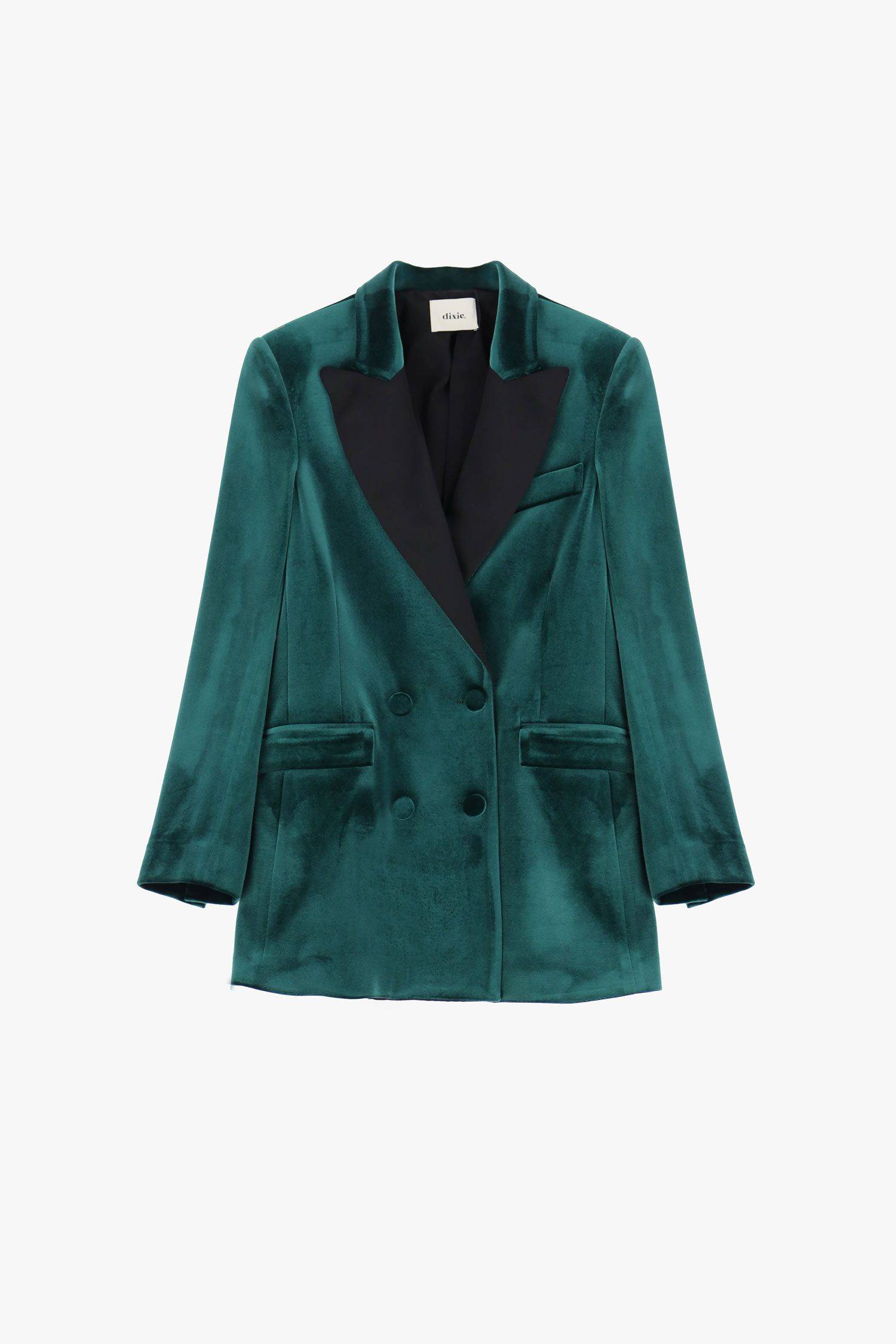 Blazer doppiopetto effetto velluto Dixie 2 Blazer doppiopetto effetto velluto Dixie 2