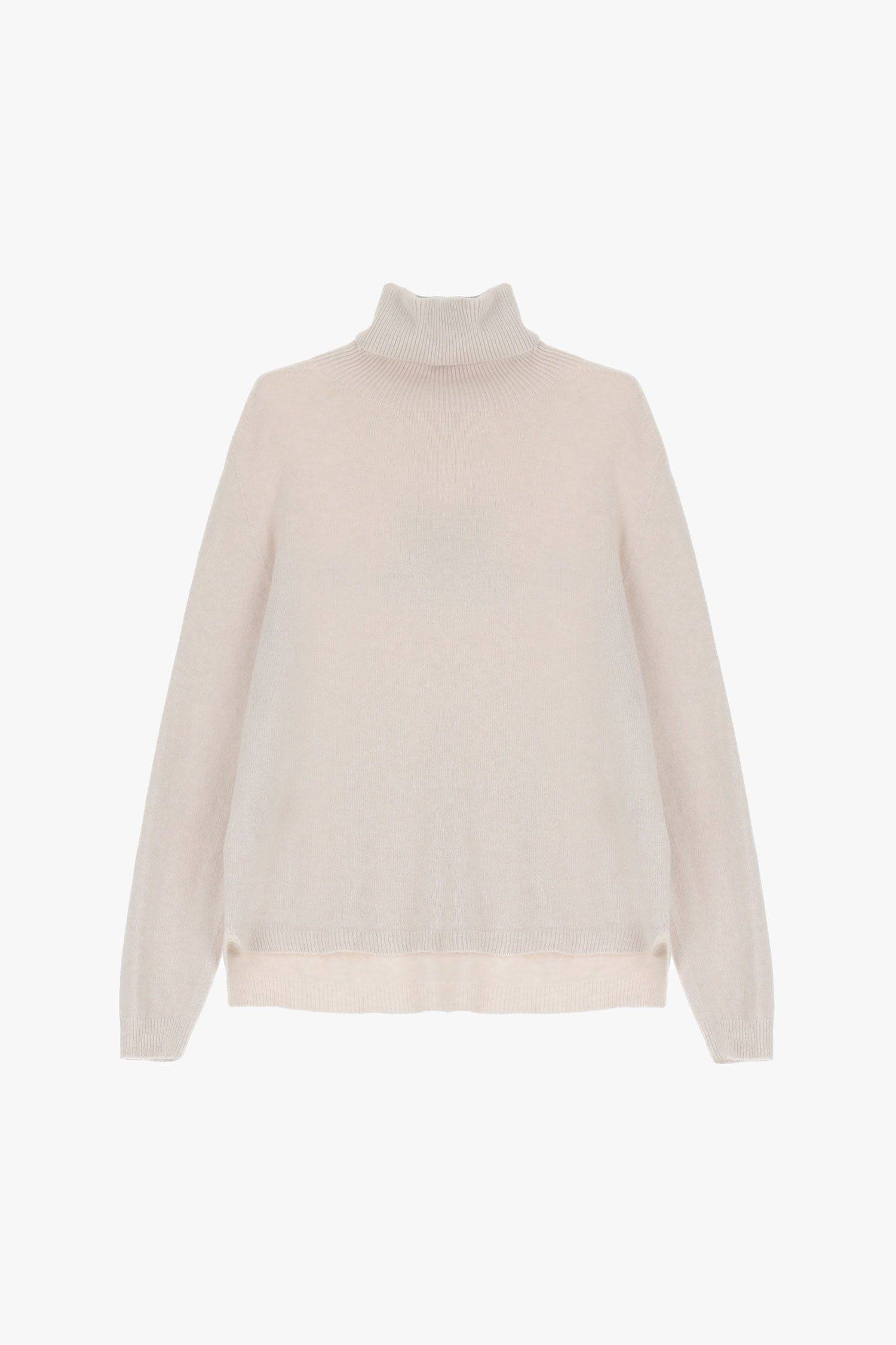 Maglione con collo alto Imperial panna Maglione con collo alto Imperial panna