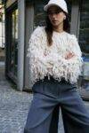Maglione effetto pelliccia sintetica Please