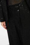 Pantaloni gamba larga con paillettes Dixie
