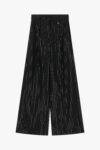 Pantaloni gamba larga con paillettes Dixie