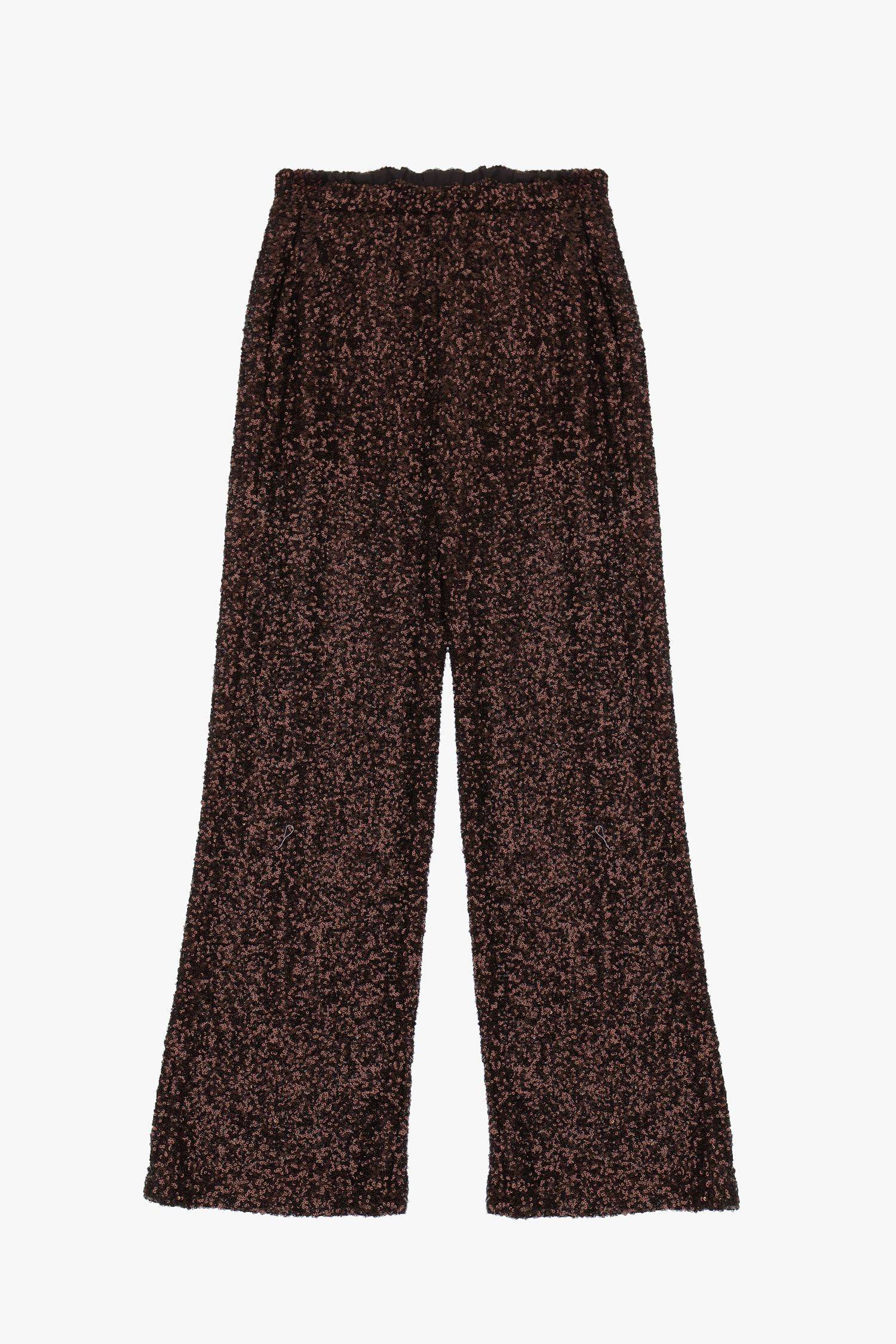 Pantaloni palazzo con paillette Imperial 1 Pantaloni palazzo con paillette Imperial 1