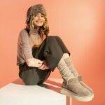Stivale scamosciato su suola sneaker Colors Of California0