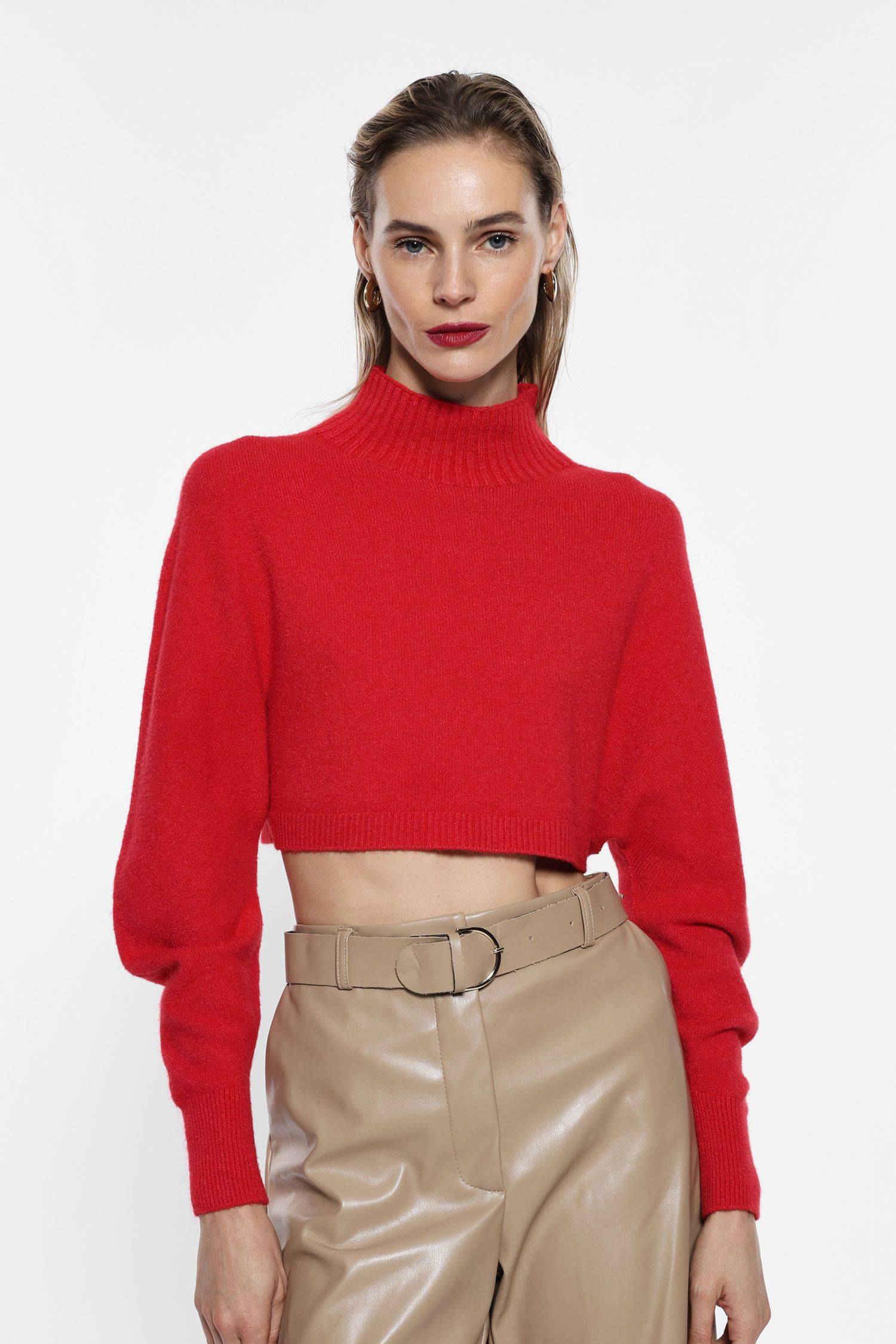Maglione corto con collo alto Imperial Maglione corto con collo alto Imperial