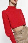 Maglione corto con collo alto Imperial