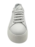 Sneakers in pelle con plateau e dettagli Janet & Janet