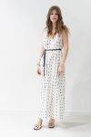 Abito lines & dots con pieghe Alysi (2)