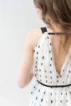 Abito lines & dots con pieghe Alysi (2)