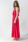 Abito lungo halter con balzette Diana Gallesi (2)