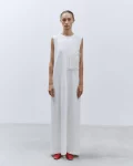 Abito t shirt con tasca frange Alysi (4)