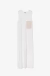 Abito t shirt con tasca frange Alysi (4)
