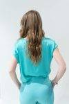 Blusa manica scesa asimmetrica Elena Mirò (2)
