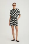 Blusa maniche corte a pois Caractére (3)