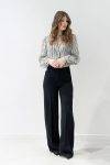 Camicia con motivo linee Diana Gallesi (3)