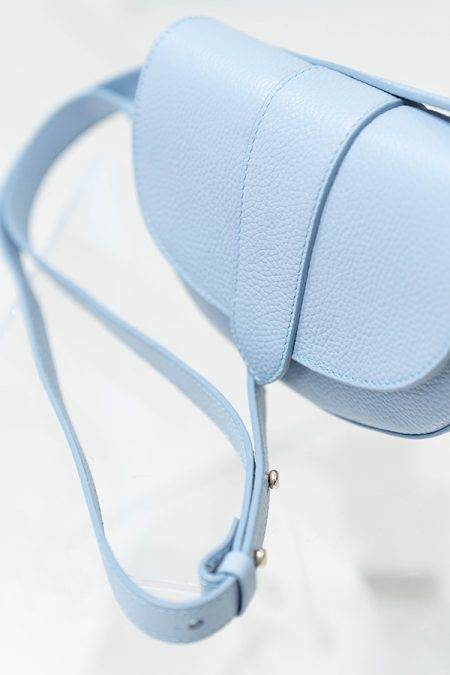 Mini borsa a tracolla con dettagli logo Diana Gallesi (1)