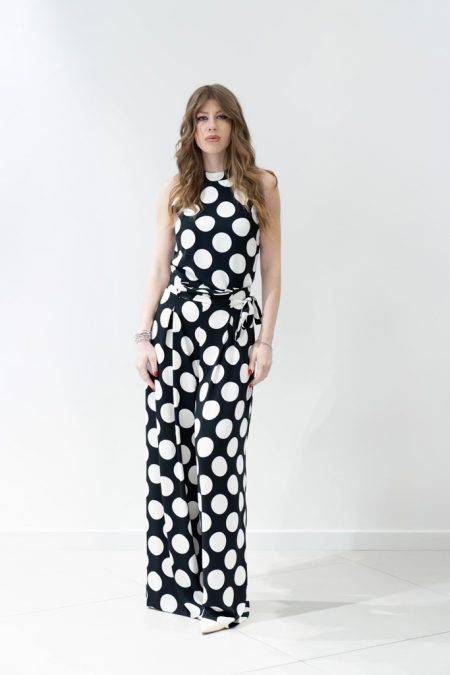 Pantalone ampio stampato Caractére (2)