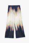 Pantalone gamba larga in viscosa stampata Ottod’Ame 3