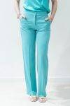 Pantaloni gamba dritta in crepe Elena Mirò (1)