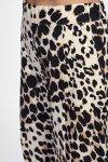 Pantaloni palazzo stampa animalier Dixie