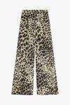 Pantaloni palazzo stampa animalier Dixie