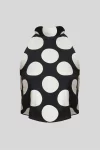 Top halter stampato Caractére (2)