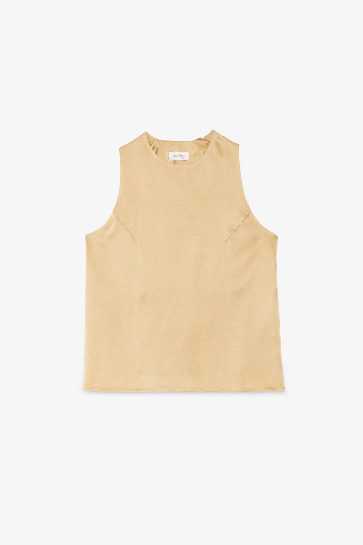Top in viscosa con nodo Ottod’Ame 3 Top in viscosa con nodo Ottod'Ame 3