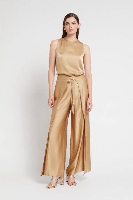 Top in viscosa con nodo Ottod'Ame
