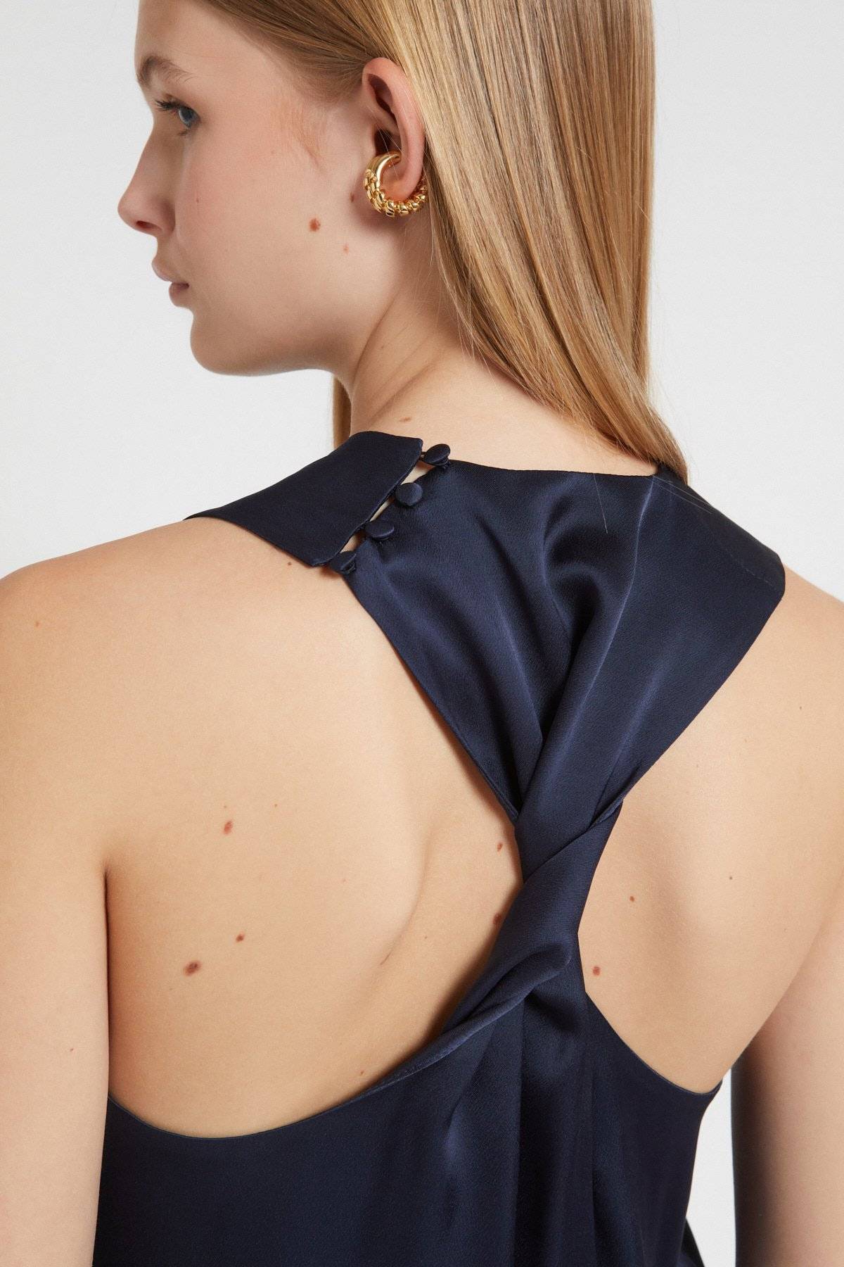 Top in viscosa con nodo Ottod’Ame 7 Top in viscosa con nodo Ottod'Ame 7