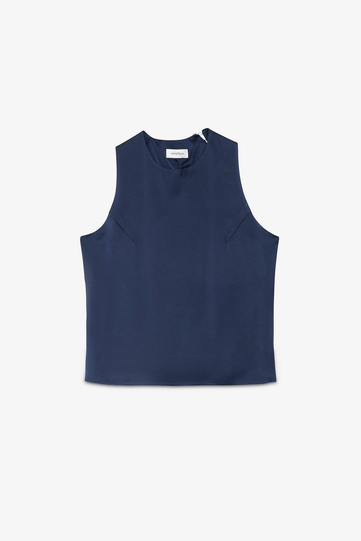 Top in viscosa con nodo Ottod’Ame 8 Top in viscosa con nodo Ottod'Ame 8
