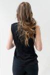 Top smanicato bicolore Diana Gallesi (3)
