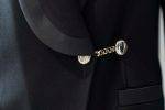 Abito blazer con spilla in metallo Imperial 1