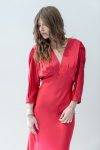 Abito lungo satinato con maniche ampie Milva.Mi.png1